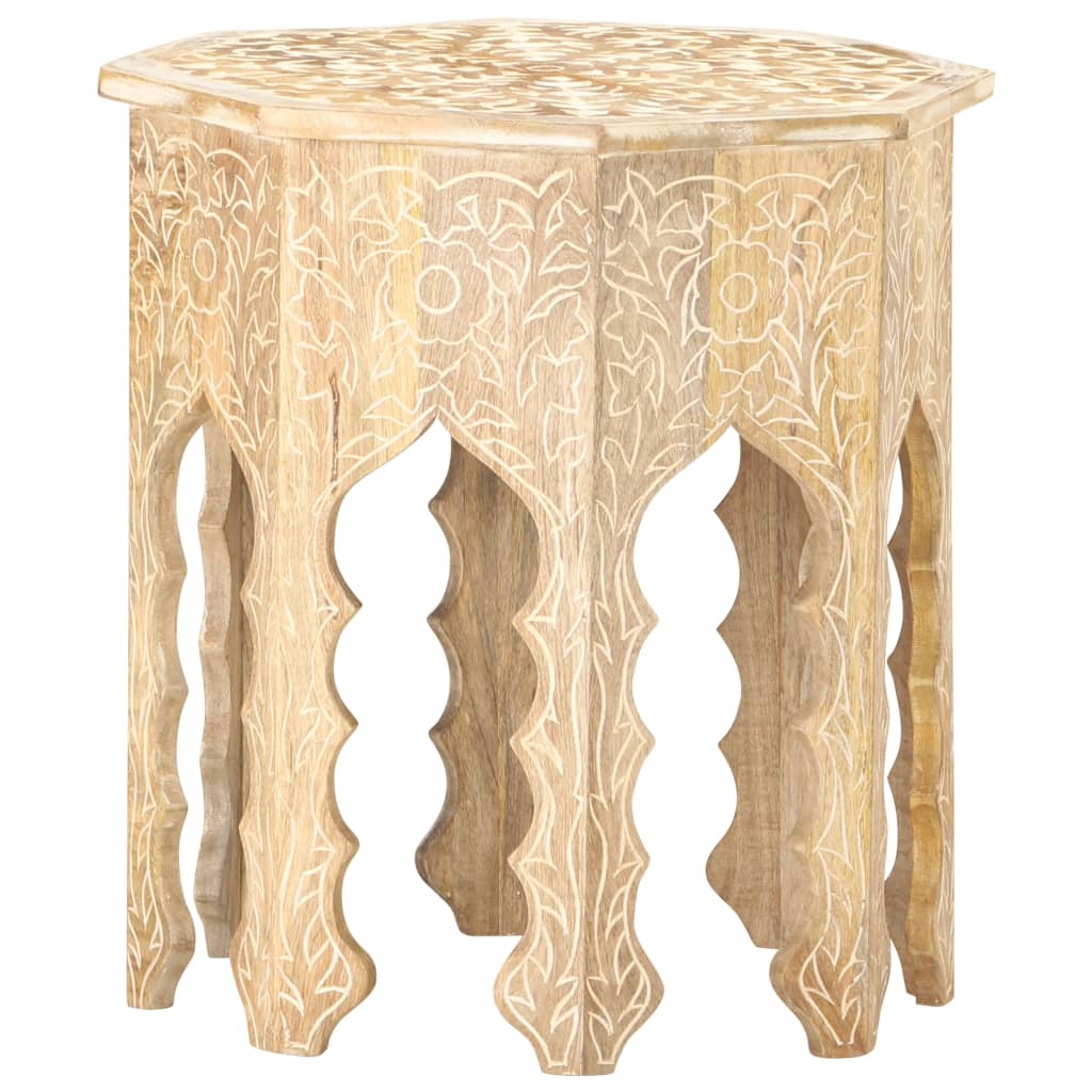 Side Table ?48 cm Solid Mango Wood