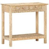 Console Table 80x35x74 Cm Solid Mango Wood - Extra Image