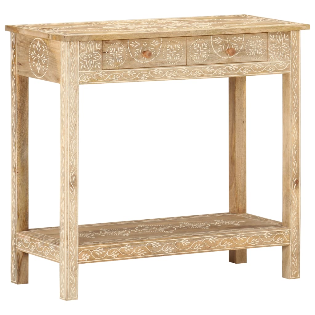 Console Table 80x35x74 Cm Solid Mango Wood