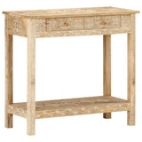 Console Table 80x35x74 Cm Solid Mango Wood - Extra Image