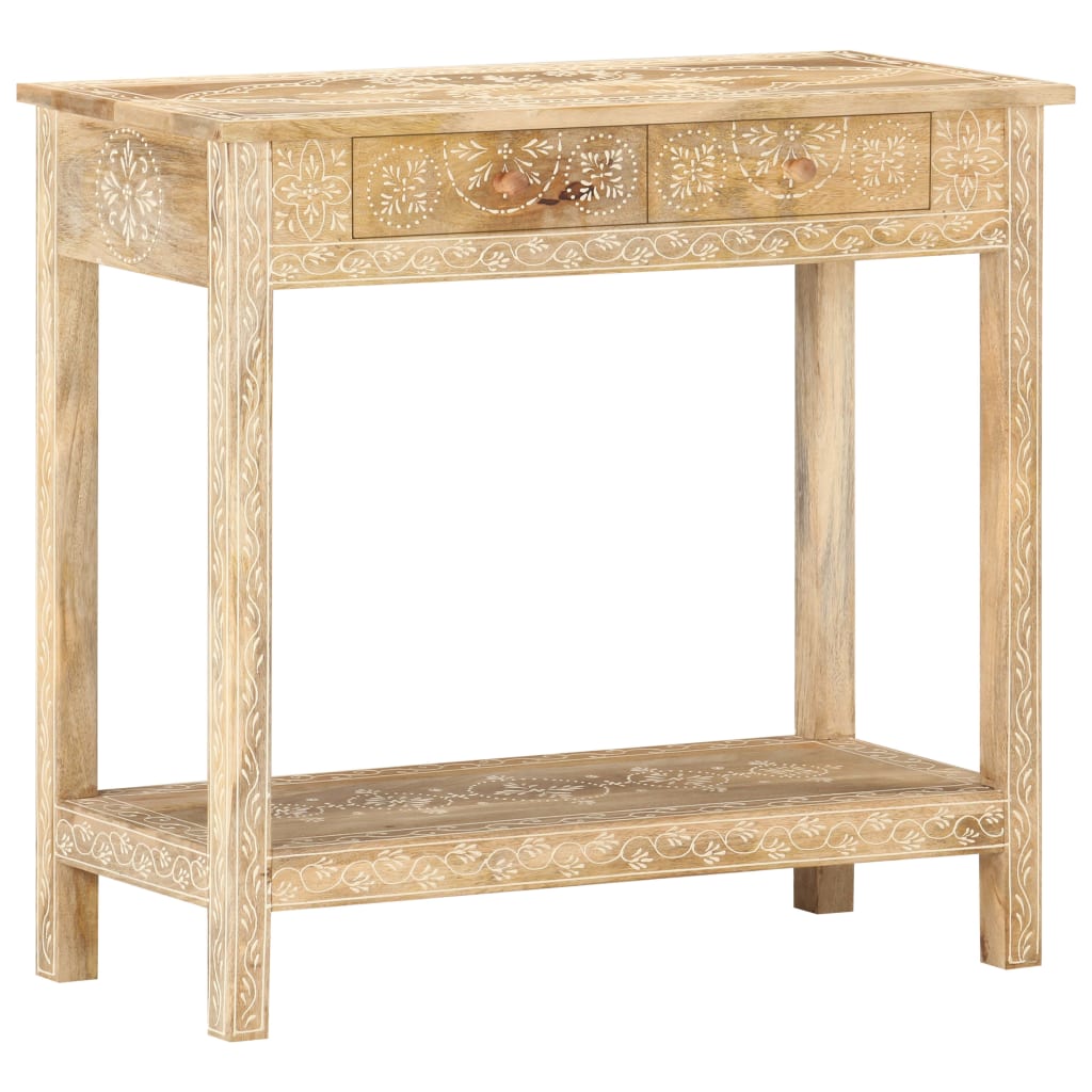 Console Table 80x35x74 Cm Solid Mango Wood