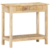 Console Table 80x35x74 Cm Solid Mango Wood
