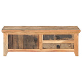 Coffee Table 90x50x31 cm Solid Reclaimed Wood - Side View