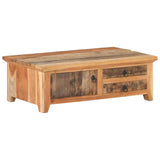 Coffee Table 90x50x31 cm Solid Reclaimed Wood - Extra Image