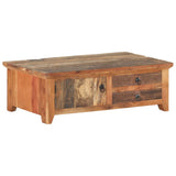 Coffee Table 90x50x31 cm Solid Reclaimed Wood - Extra Image
