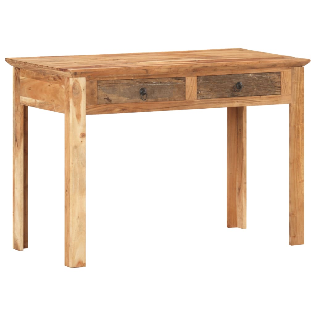 Desk 110x50x75 Cm Solid Reclaimed Wood