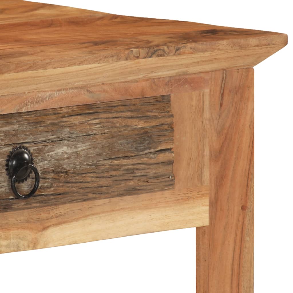 Desk 110x50x75 Cm Solid Reclaimed Wood