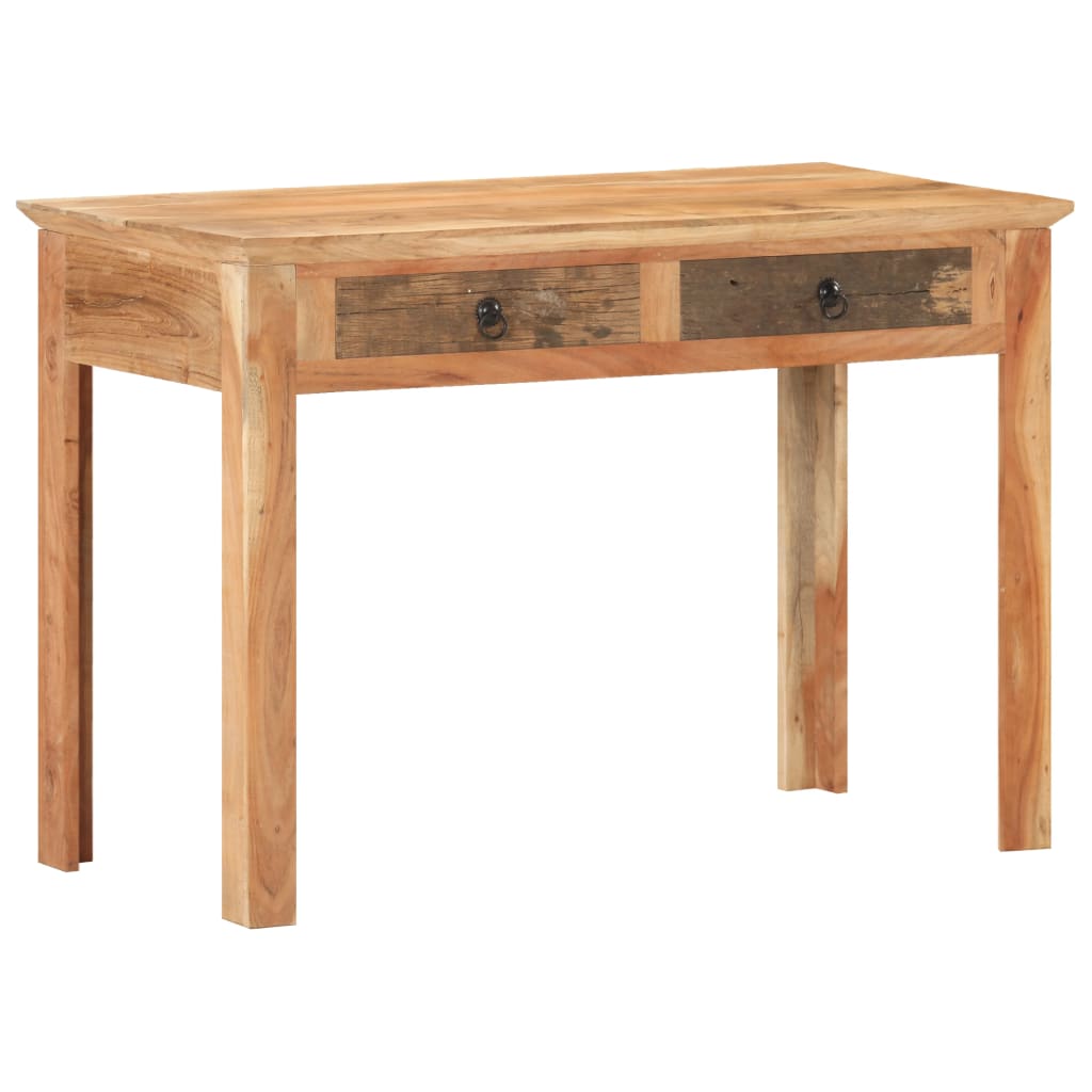 Desk 110x50x75 Cm Solid Reclaimed Wood
