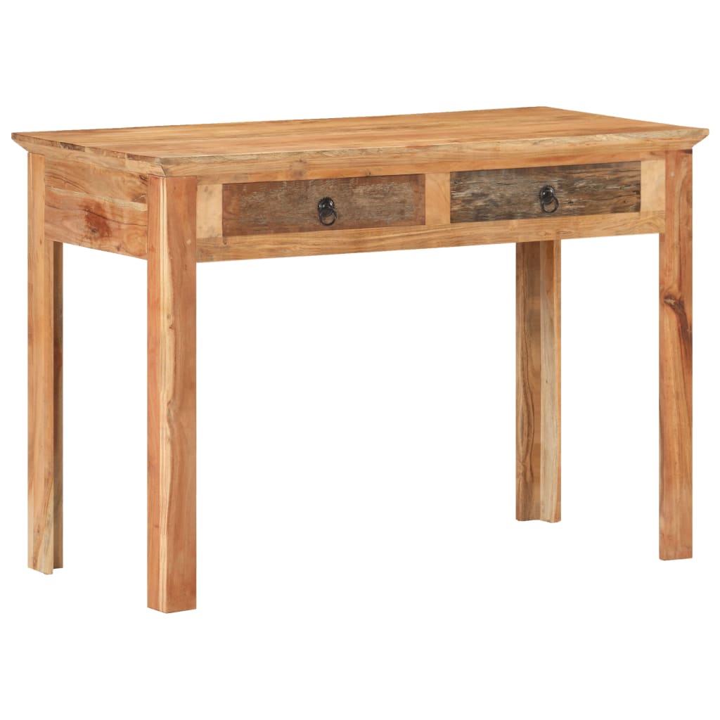 Desk 110x50x75 Cm Solid Reclaimed Wood