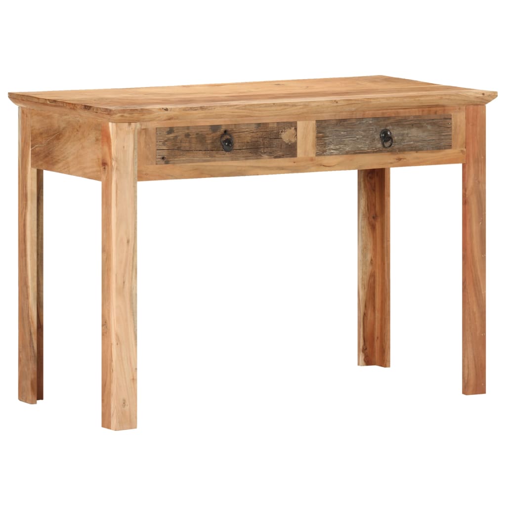 Desk 110x50x75 Cm Solid Reclaimed Wood
