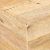 Coffee Table V-shape 66x66x30 cm Solid Mango Wood - 45-Degree Angle