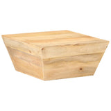 Coffee Table V-shape 66x66x30 cm Solid Mango Wood
