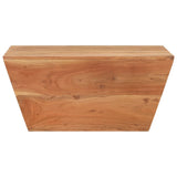 Coffee Table V-shape 66x66x30 cm Solid Acacia Wood - Front View
