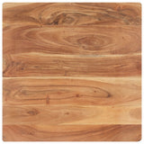 Coffee Table V-shape 66x66x30 cm Solid Acacia Wood - Top-Down View