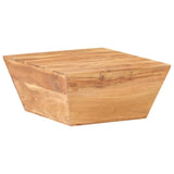 Coffee Table V-shape 66x66x30 cm Solid Acacia Wood - Low Angle