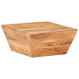 Coffee Table V-shape 66x66x30 cm Solid Acacia Wood - Extra Image
