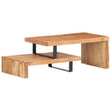 2 Piece Coffee Table Set Solid Acacia Wood - Extra Image