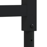 Adjustable Work Bench Frames 2 pcs Metal 55x(69-95.5) cm Black - Extra Image