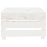 Garden Pallet Table White Wood
