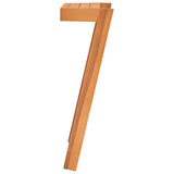 Towel Racks 2 pcs Solid Teak Wood - 45-Degree Angle