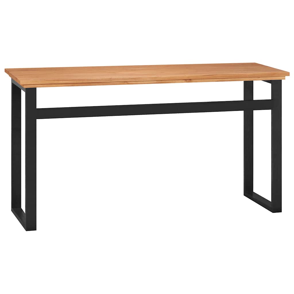 Desk 140x45x75 cm Solid Teak Wood