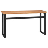 Desk 140x45x75 cm Solid Teak Wood