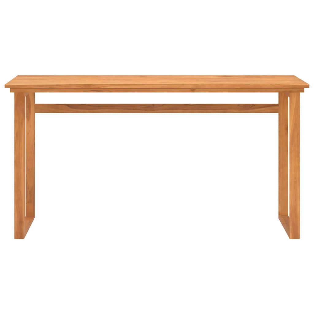 Desk 140x45x75 cm Solid Teak Wood