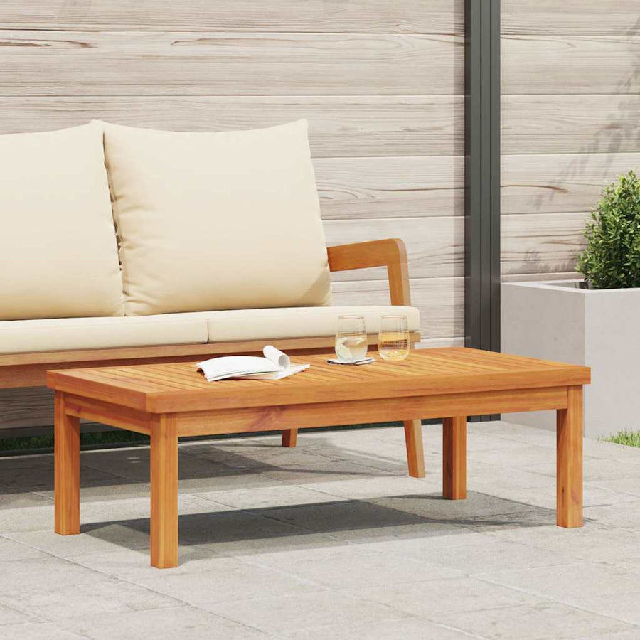 Coffee Table 100x50x33 cm Solid Acacia Wood