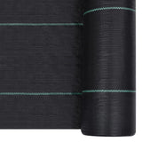 Weed & Root Control Mat Black 2x5 m PP - Front View