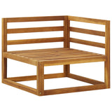 Sectional Corner Sofas 2 pcs with Cushions Cream White - Close-Up Angle