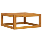 Coffee Table 68x68x29 cm Solid Acacia Wood