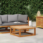 Coffee Table 68x68x29 cm Solid Acacia Wood