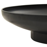 Fire Pit 80 cm Steel - Side View