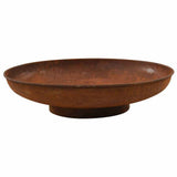 Fire Pit 80 cm Steel - Front View