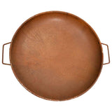 Fire Pit 67.5x58x22.5 cm Steel - Top-Down View