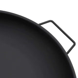 Fire Pit 67.5x58x22.5 cm Steel - 45-Degree Angle