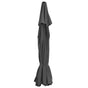 Replacement Fabric for Outdoor Parasol Anthracite 515 cm