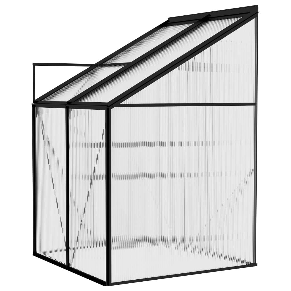 Greenhouse Anthracite Aluminium 2.59 m?