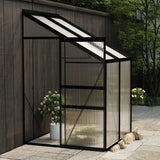 Greenhouse Anthracite Aluminium 2.59 m?