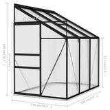Greenhouse Anthracite Aluminium 3.97 m?