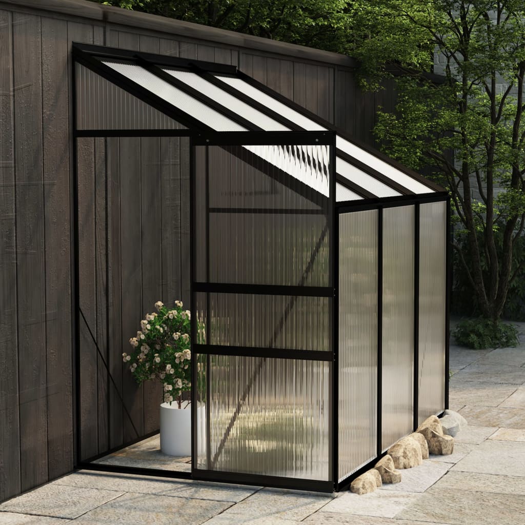 Greenhouse Anthracite Aluminium 3.97 m?