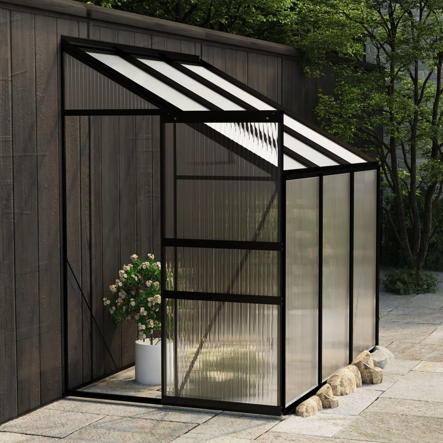 Greenhouse Anthracite Aluminium 3.97 m?