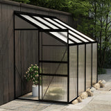 Greenhouse Anthracite Aluminium 5.24 m?