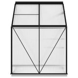 Greenhouse Anthracite Aluminium 2.47 m² - 45-Degree Angle