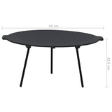 Grill Plate Ø44 cm Cast Iron - Rear View