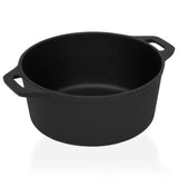Pot Ø26.5 cm Cast Iron - Rear View