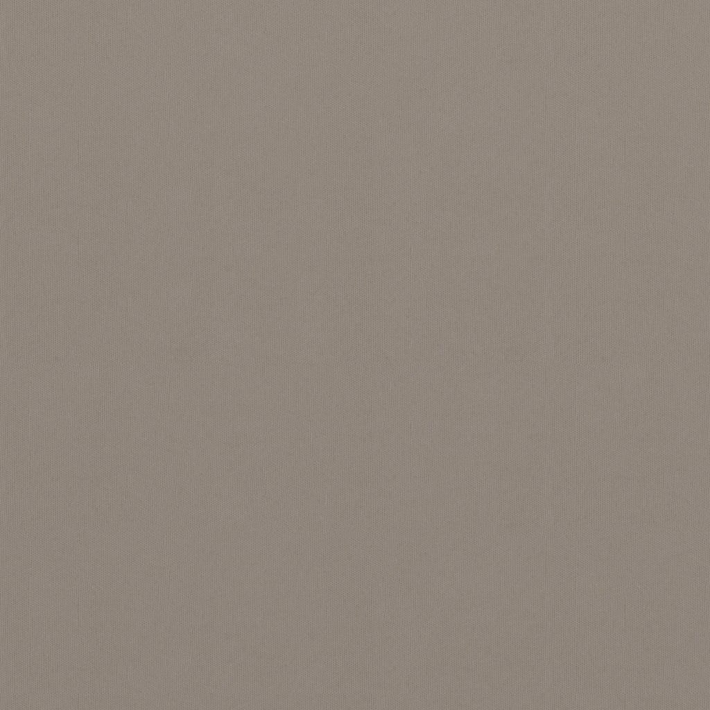 Balcony Screen Taupe 75x500 cm Oxford Fabric