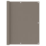Balcony Screen Taupe 120x300 cm Oxford Fabric