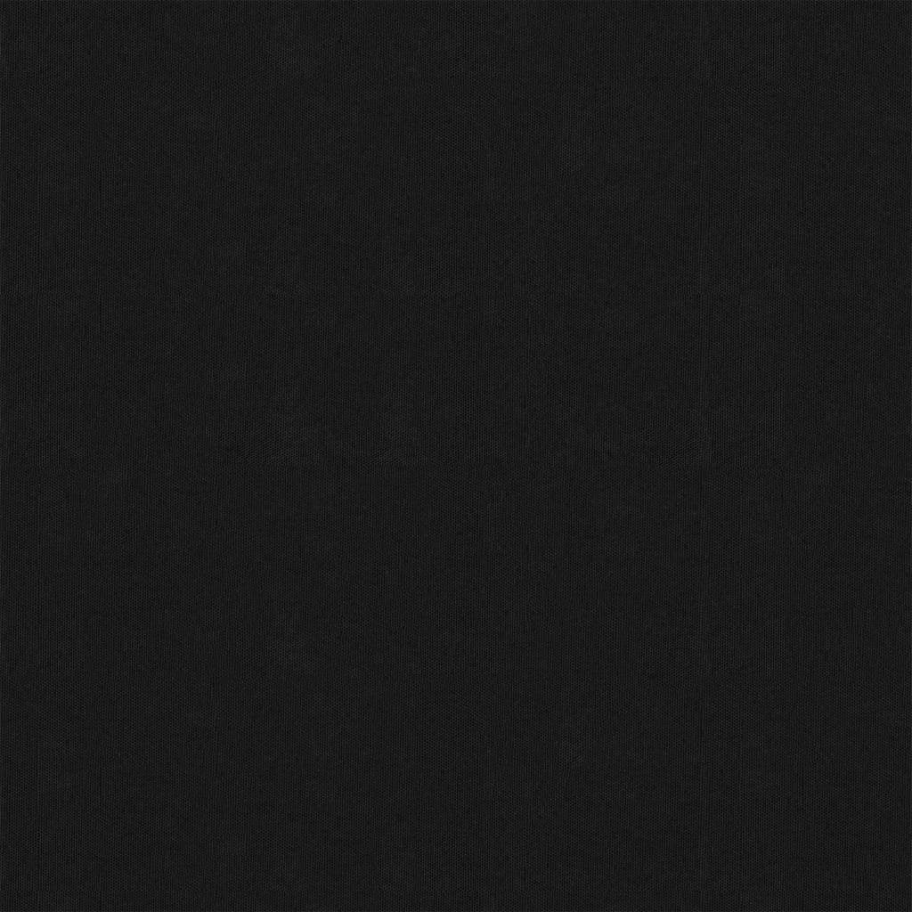 Balcony Screen Black 120x600 cm Oxford Fabric