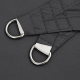 Sunshade Sail Oxford Fabric Square 3x3 m Anthracite - Rear View